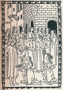 Song A Ballo, 1568, 1917 av Unbekannt