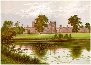 Capesthorne, Cheshire, hem för familjen Davenport, c1880 av Unbekannt
