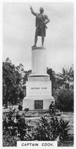 Captain Cooks staty, Australien, 1928 av Unbekannt