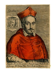 Kardinal Alexander Perett, 1585 av Unbekannt