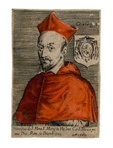 Kardinal Francesco Sforza, italiensk präst, 1500-talet av Unbekannt