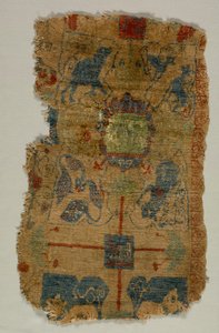 Mattfragment, ca. 1400-talet. av Unbekannt