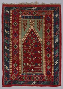 Matta Kilim, sent 1800-tidigt 1900-tal. av Unbekannt