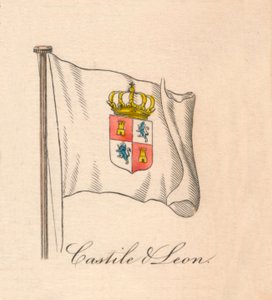 Kastilien och León, 1838 av Unbekannt
