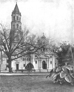 Cathedral of St. Augustine, Florida, USA, c1900. av Unbekannt