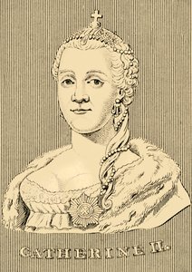 Katarina II, 1729-1796, 1830. av Unbekannt