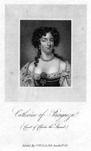 Katarina av Braganza, drottningkonsort till kung Charles II av England, 1821 av Unbekannt