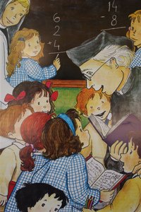 Katolska skolan Madrid Spanien av Unbekannt