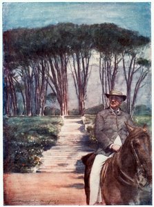 Cecil Rhodes, engelskfödd sydafrikansk entreprenör och statsman, c1900 av Unbekannt