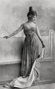 Cecile Sorel, fransk skådespelerska, 1893 av Unbekannt