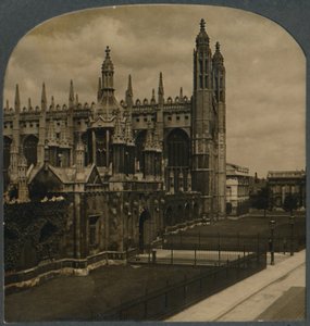 Firat gotiskt kapell vid Kings College, Cambridge, England, c1910. av Unbekannt