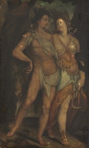 Ceres och Bacchus, 1600-talet. av Unbekannt