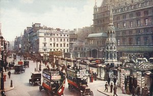 Charing Cross and the Strand, London, c1910. av Unbekannt