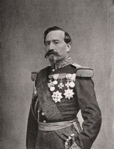 Charles Denis Bourbaki, fransk soldat och general, 1868 av Unbekannt