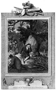 Karl II, kung av Storbritannien och Irland 1660-1685, c1824 av Unbekannt