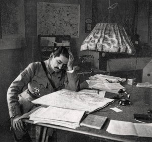 Charles Mangin, fransk soldat, 1918 av Unbekannt