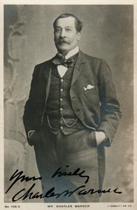 Charles Warner, engelsk skådespelare, c1890-c1909 av Unbekannt