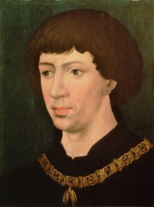 Karl den djärve, ca 1460 av Unbekannt