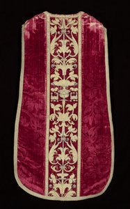 Chasuble, sent 1600-tal. av Unbekannt