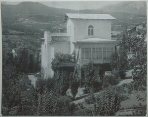 Tjechovs hus i Jalta, 1890-talet av Unbekannt