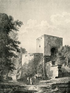 Huvudporten till Alhambra, 1800-talet, 1907. av Unbekannt