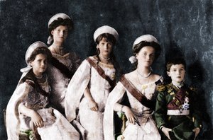 Barn till tsar Nikolaj II av Ryssland, c1910. av Unbekannt