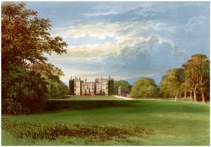 Chillingham Castle, Northumberland, hem för Earl of Tankerville, c1880 av Unbekannt