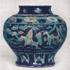 Kinesisk vinburk. Mingperiod, 1368-1644, 1928 av Unbekannt