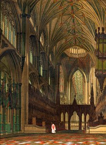 Choir of Ely Cathedral, Cambridgeshire, 1800-talet av Unbekannt