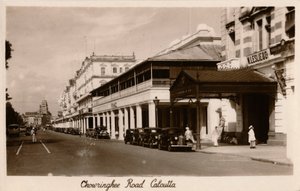 Chowringhee Road, Calcutta, 1940 av Unbekannt
