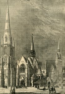 Christ Church, Westminster Bridge Road, c1878. av Unbekannt