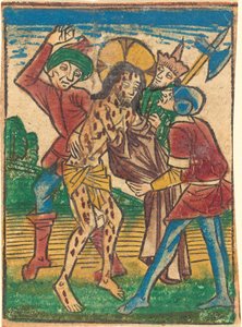 Kristus avskalad, ca. 1490. av Unbekannt