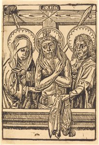 Kristus mellan Maria och Johannes, 14801500. av Unbekannt