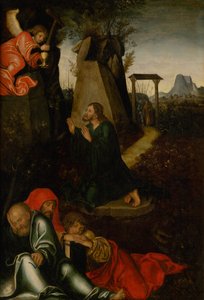 Christ on the Mount of Olives av Unbekannt