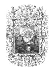 Det förflutnas jul, 1580, 1859. av Unbekannt