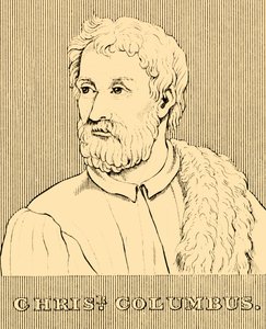 Christopher Columbus, 1451-1506, 1830. av Unbekannt