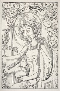 Kristus i halva längden, ca. 1480. av Unbekannt