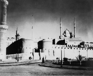Citadellet och Mohammed Ali-moskén, Kairo, Egypten, sent 1800- eller tidigt 1900-tal av Unbekannt
