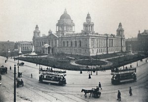 Stadshuset, Belfast, 1917 av Unbekannt