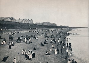 Clacton-on-Sea - På stranden, 1895 av Unbekannt