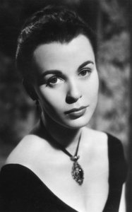 Claire Bloom, engelsk film-, scen- och tv-skådespelerska, c1947-1955 av Unbekannt