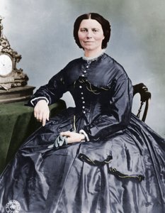 Clara Barton 1821-1912, grundare av den amerikanska avdelningen av Röda Korset av Unbekannt