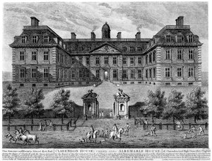 Clarendon House, Piccadilly, 1600-talet, 1908 av Unbekannt