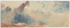 Molnstudie, 1800-talet. av Unbekannt
