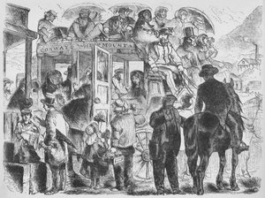 Bussar till resorter och hotell, c1859, 1938 av Unbekannt