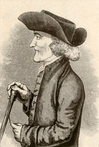 Hankhatt som bars av en kväkerherre från Pennsylvania, 1774, 1937. av Unbekannt