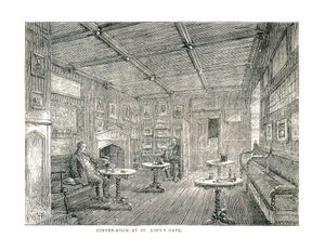 Kafferum vid St. Johns Gate, 1878 av Unbekannt