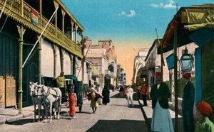Colmar Street, Suez, Egypten, 1900-talet av Unbekannt
