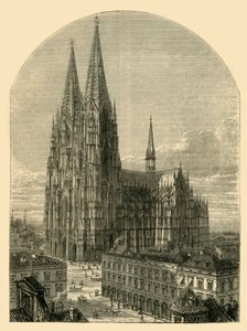 Kölnerdomen färdigställd, 1881. av Unbekannt