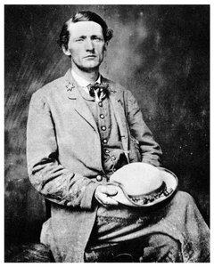 Överste John Singleton Mosby, amerikansk förbundssoldat, 1860-talet 1955 av Unbekannt